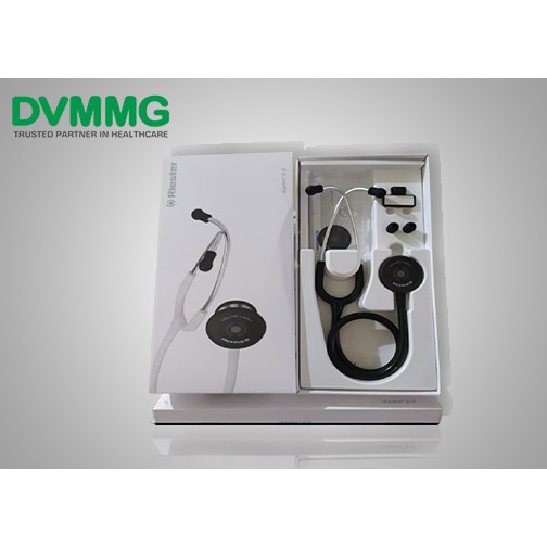 Riester Stethoscope Duplex 2.0 Black Stainless Steel 4210-01