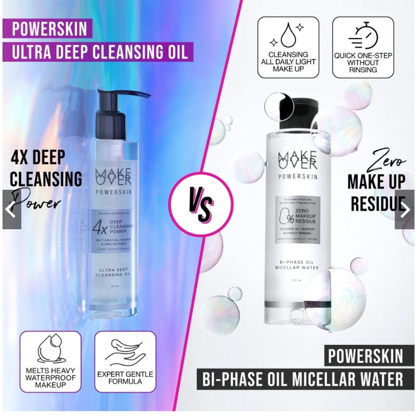 Make Over Powerskin Ultra Deep Cleansing Oil 190 ml