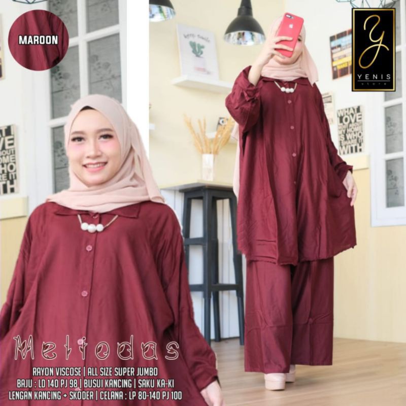Meliodas Set Rayon Viscose Super Jumbo LD 140