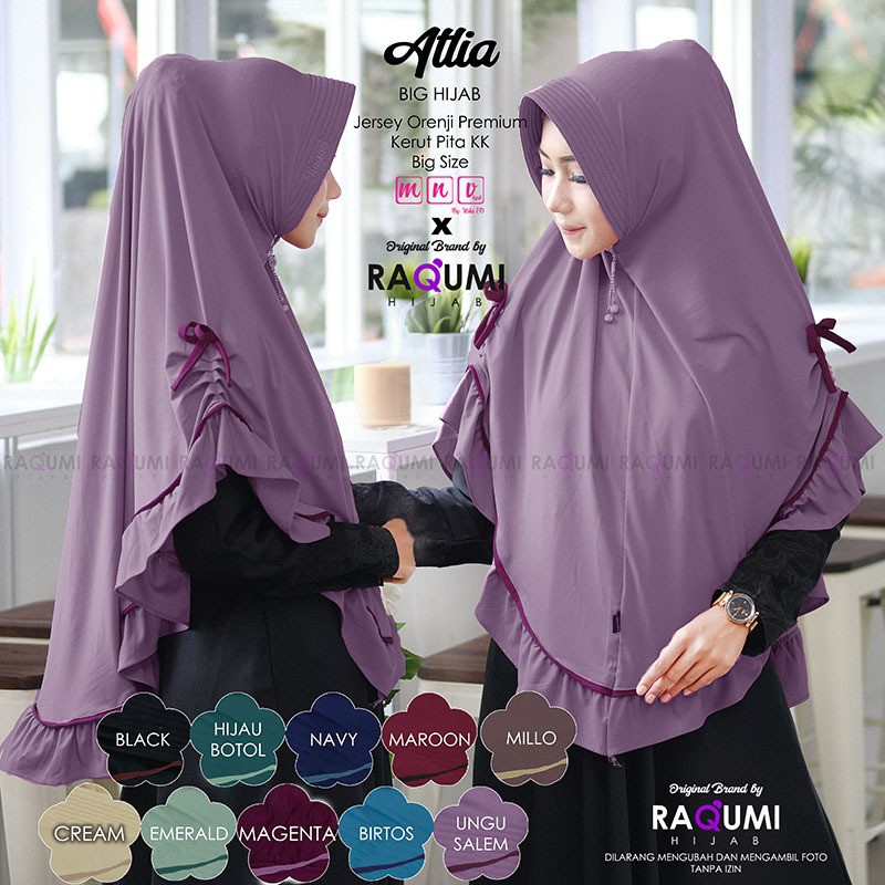 Atlia big hijab ORI RAQUMI MNV HIJAB