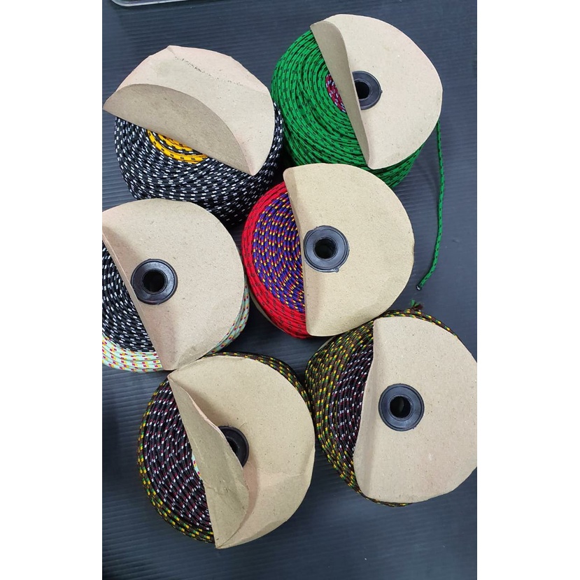 OBRAL 1roll Prusik 2mm 50-55meter 1roll Mix Warna RANDOM