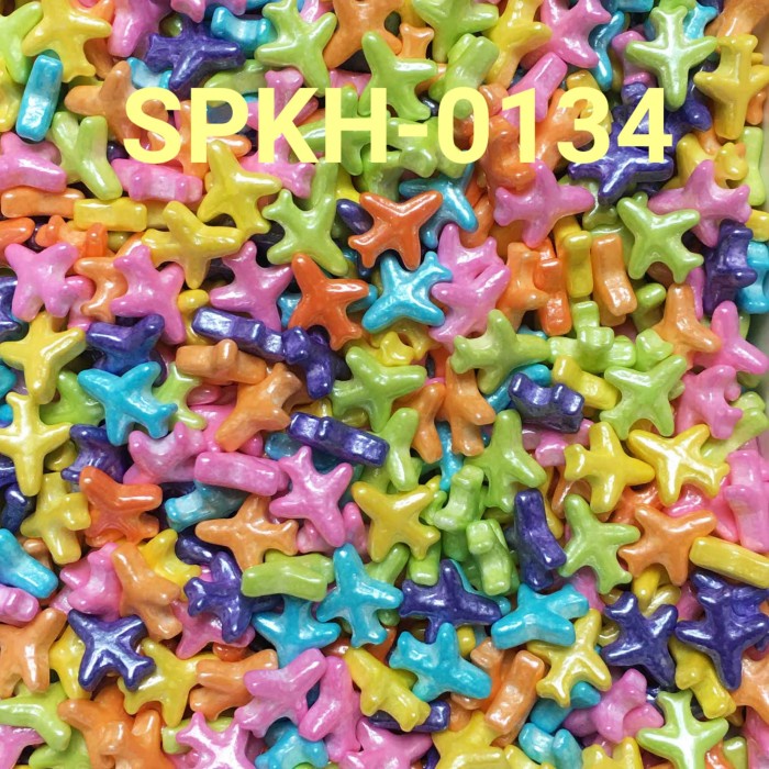 

SPKH-0134 SPRINKLES SPRINKLE SPRINKEL 500GR PESAWAT AIRPLANE PROMO TERBARU