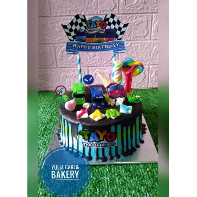 

Paket kue ultah tema tayo