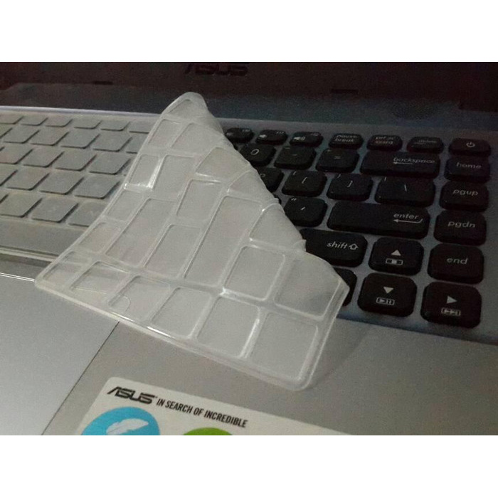 

A81Duya Silicon Keyboard / Keyboard Protector Untuk Notebook Asus As71S0D