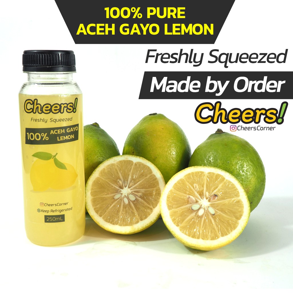 

PROMO 100% SARI LEMON ORGANIC CHEERS! [250ML] TERMURAH