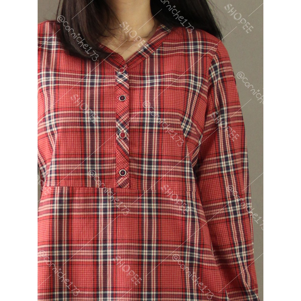 Corniche Veny Blouse Red - TH231008