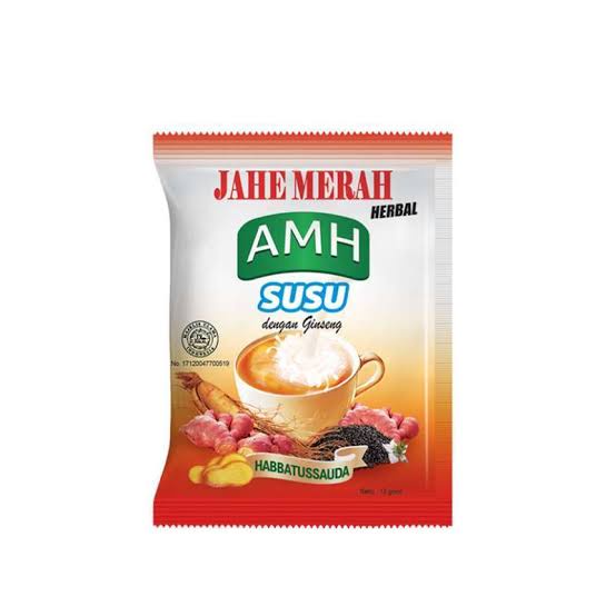 

JAHE MERAH HERBAL AMH SUSU PLUS GINGSENG ORIGINAL23 GRAM PER SACHET