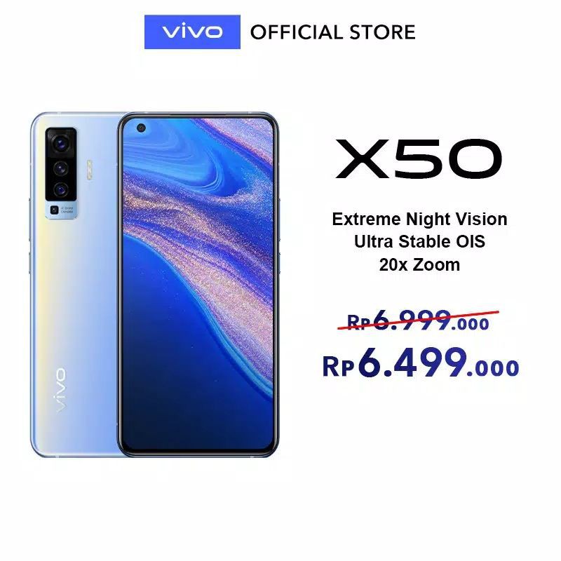 Vivo x50 garansi Resmi Vivo Indonesia