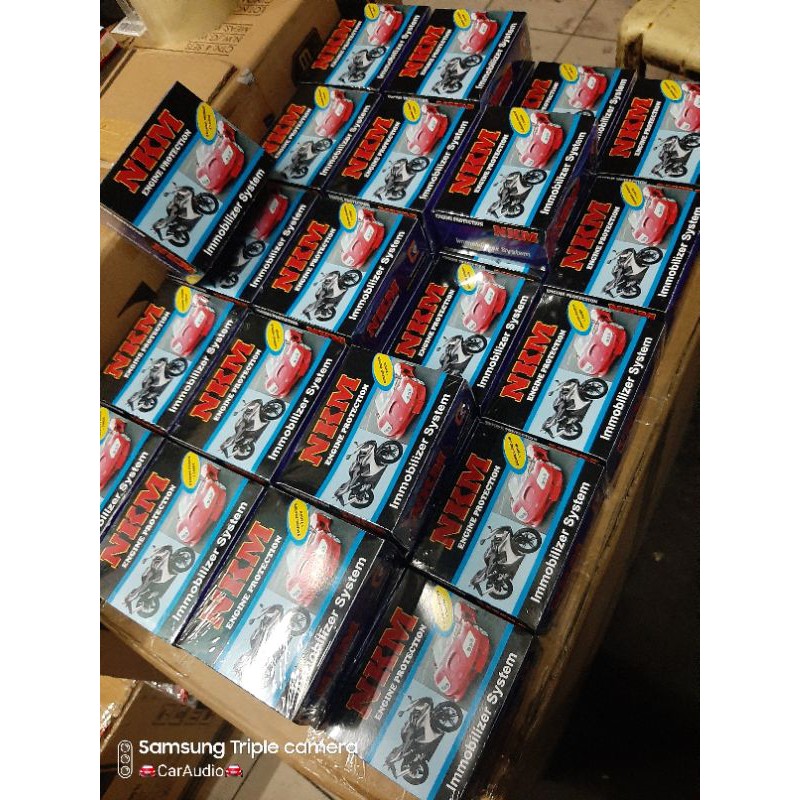 Alarm Sentuh Mobil Alarm Sentuh Motor Konci Rahasia model Sentuh