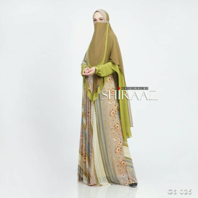 SHIRAAZ GS-025  set gamis syari by SHIRAAZ