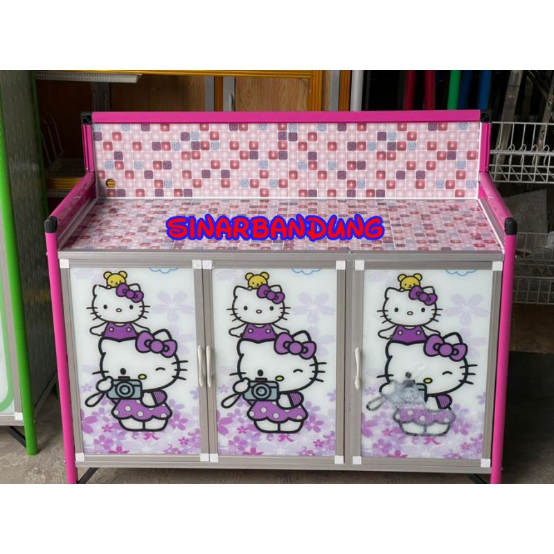 RAK KOMPOR KARAKTER  2 PINTU 3 PINTU /RAK KOMPOR MINIMALIS BANDUNG ONLY