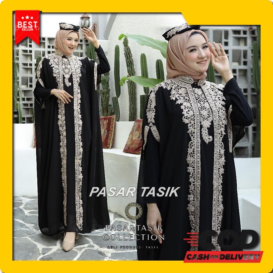 Kaftan Citra Pakaian Baju Gamis Dress Dres Busana Gaun Longdres Maxy Maxi Syari Hijab Kondangan Jumb
