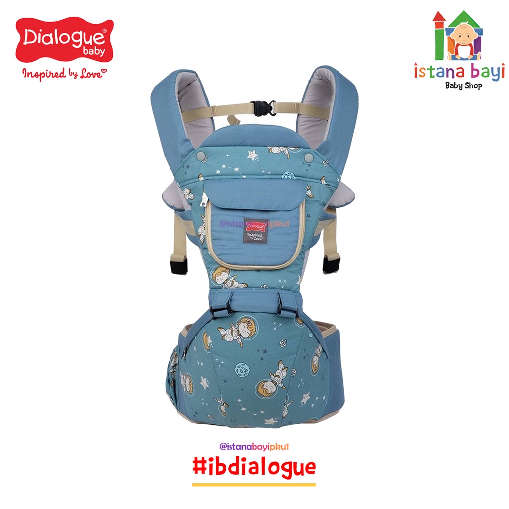 Dialogue Baby Hipseat Airflow 7in1 Astro Series DGG4257 - gendongan bayi