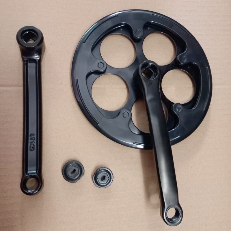 Crank single 44t crank united gir depan sepeda crank 44 t 165mm