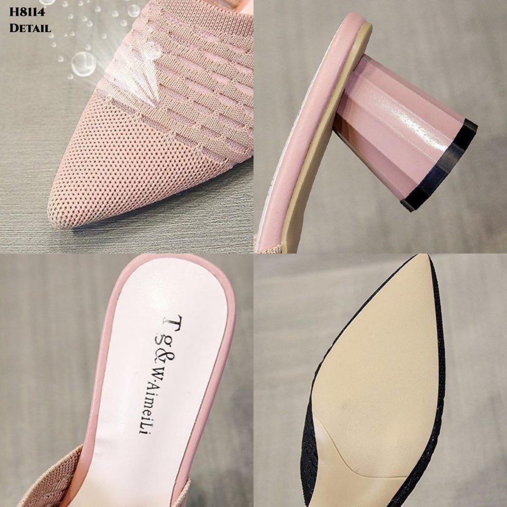 WYN  HIGH HEELS SLOP FASHION KOREA H8114