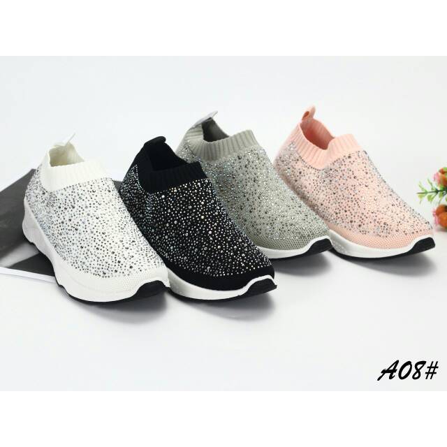 Import sepatu wanita /sepatu kaos kaki / sepatu  batam