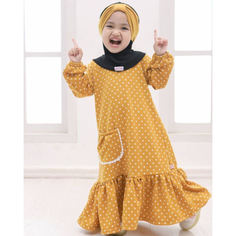 Gamis Kinara By Viola Kids / Gamis Anak Ready S