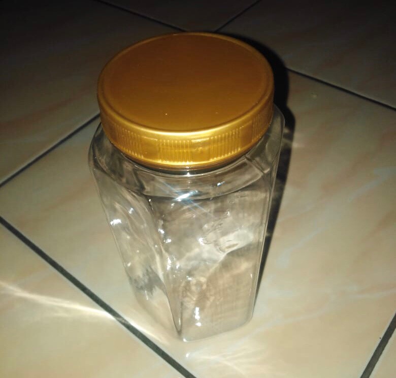 Toples Hexagonal 700 Ml Tebal