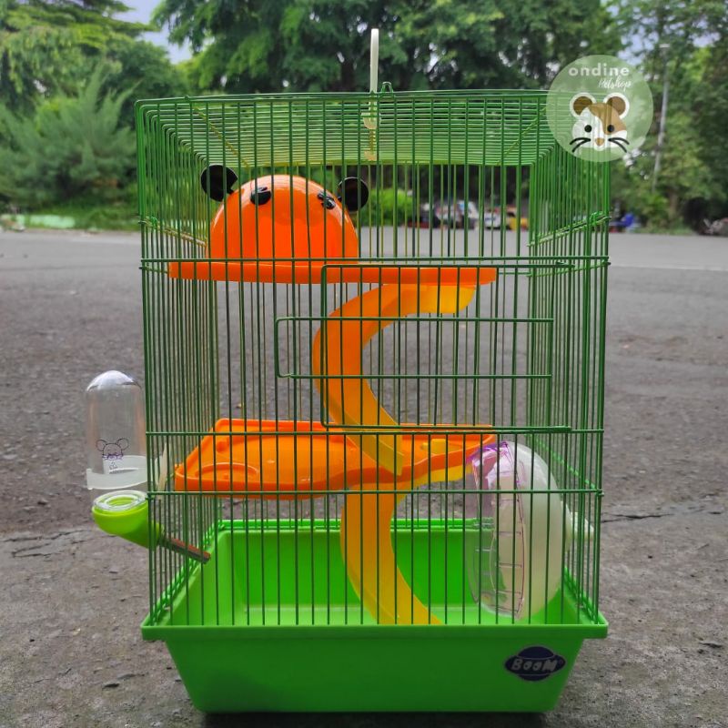 [ONDINE PETSHOP] Kandang Hamster Tingkat HC65-2