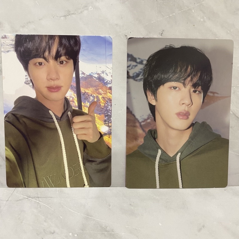 BTS little wishes mpc mini photocard pc gift 1 gift 7 special card jin kim seokjin official | dalmaj