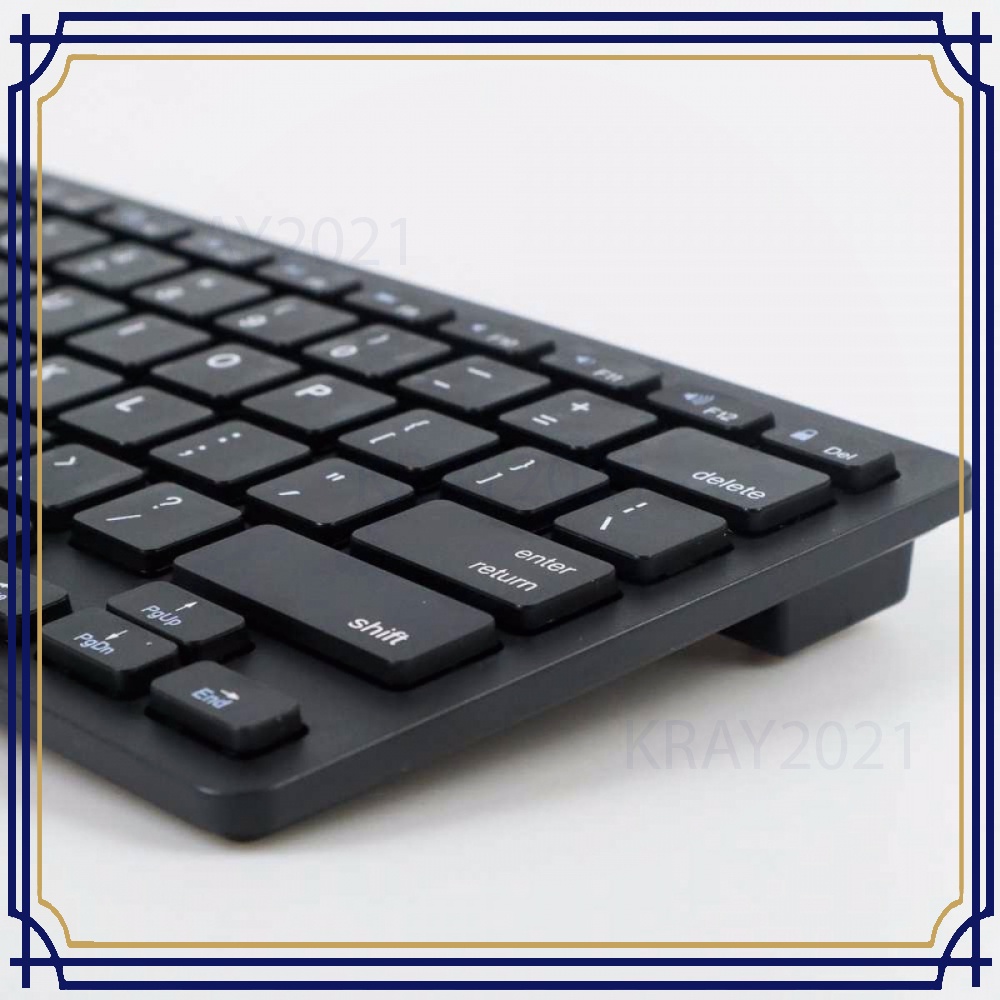 Taffware Ultra Slim Bluetooth Keyboard iOS Android PC KB015