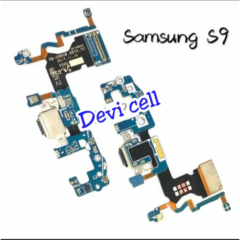 FLEXIBLE KONEKTOR CHARGER SAMSUNG S9 G960 G960F ORIGINAL / FLEXIBEL FLEKSIBEL CAS CASS TC S9 ORI