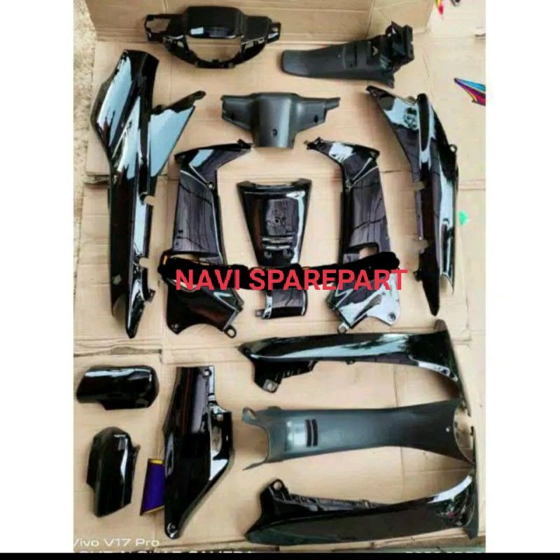 FULL BODY SUPRA X LAMA WARNA HITAM