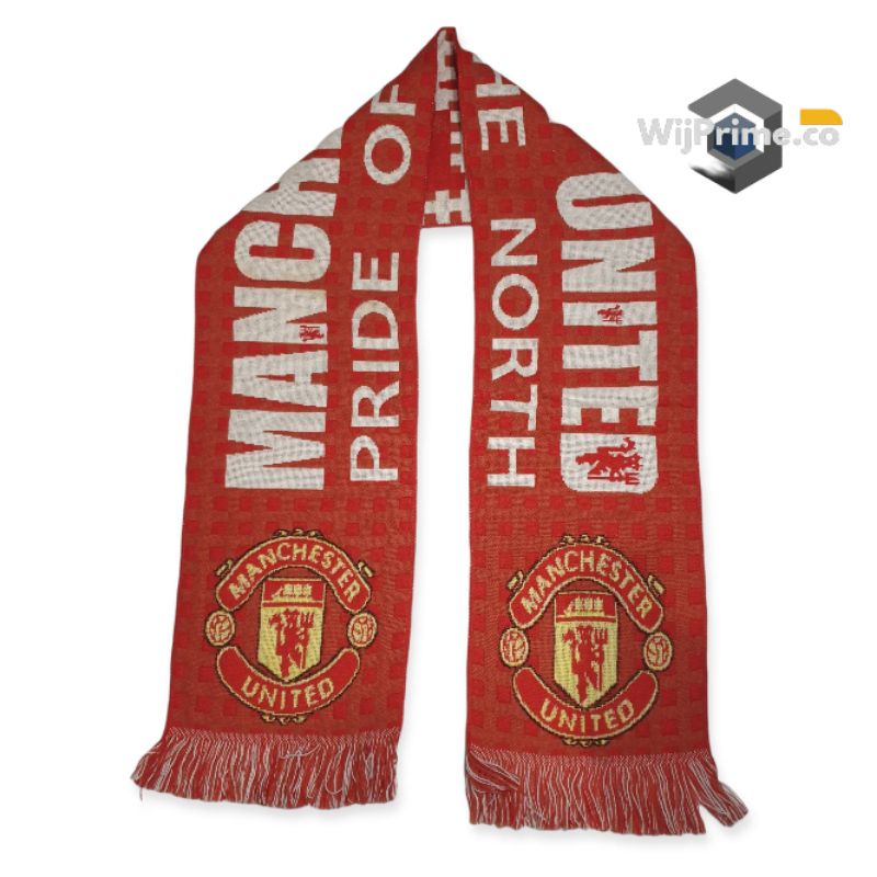 SCARF / SYAL ORIGINAL MANCHESTER UNITED ORIGINAL SCARF OLD TRAFFORD 2009.