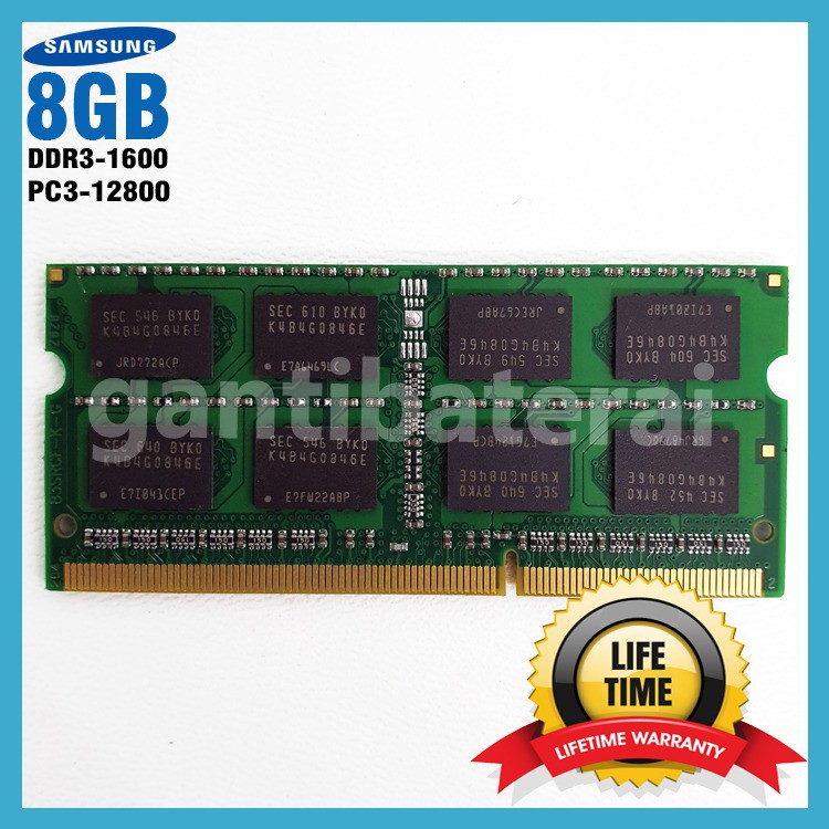 Sodim 8gb ddr3 dr3l 1600 pc3l-12800 low voltage