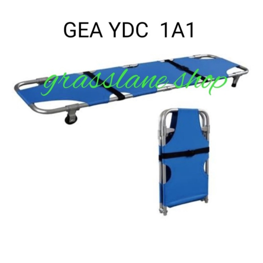 Tandu Lipat 2 Stretcher Roda GEA YDC 1A1