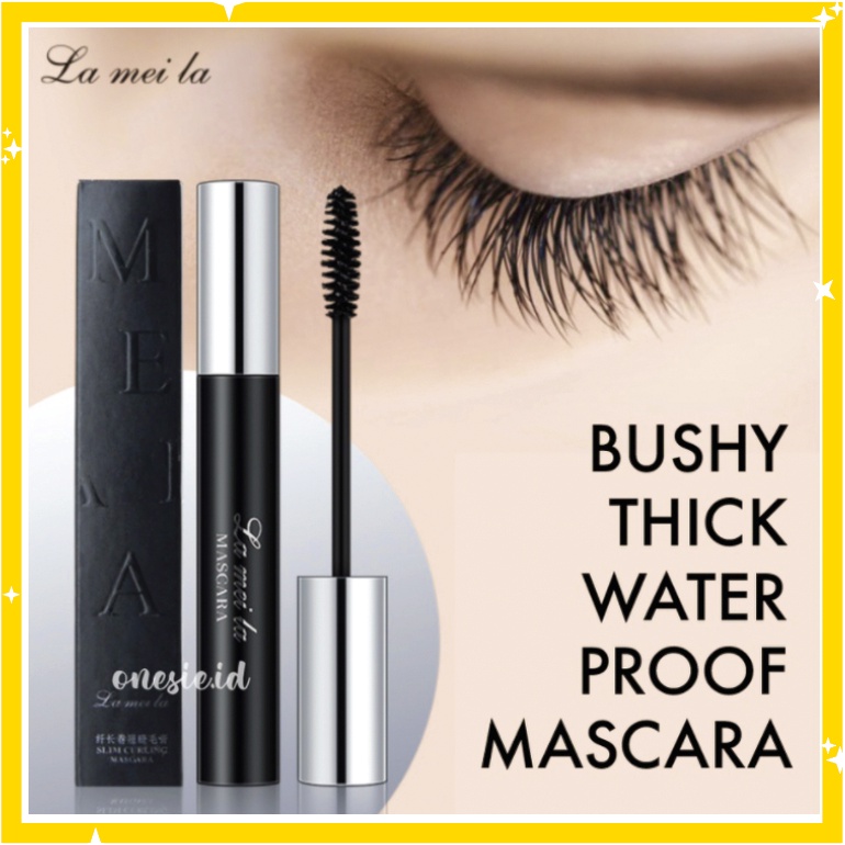 LAMEILA Maskara Black Silver Long Lasting Lash Slender Curling Waterproof Mascara LA097 780