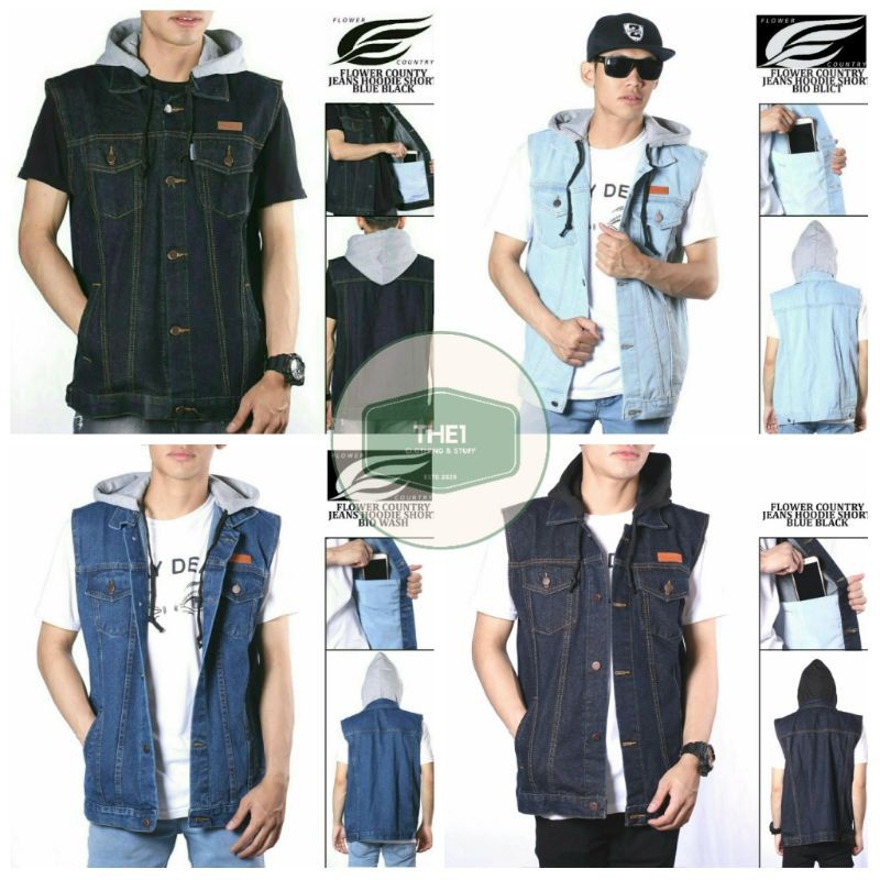 [PREMIUM] JAKET ROMPI JEANS LEVIS VARIASI HOODIE