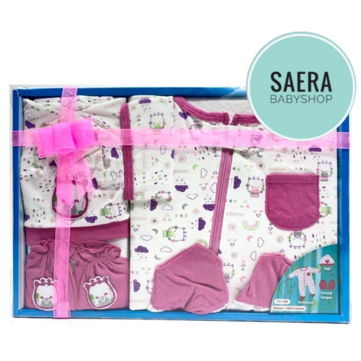 KADO LAHIRAN BAYI BARU LAHIR- KADO LAHIRAN BAYI PEREMPUAN MURAH - BAJU BAYI CEWEK MURAH P158