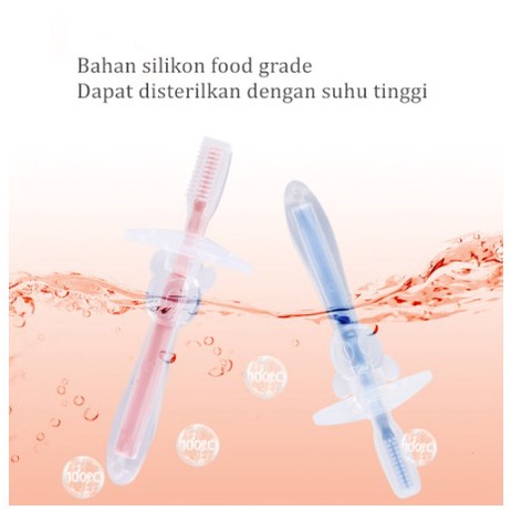 SIKAT GIGI BAYI SILICON - FINGER TOOTH BRUSH | FADHILAH SHOP BJB