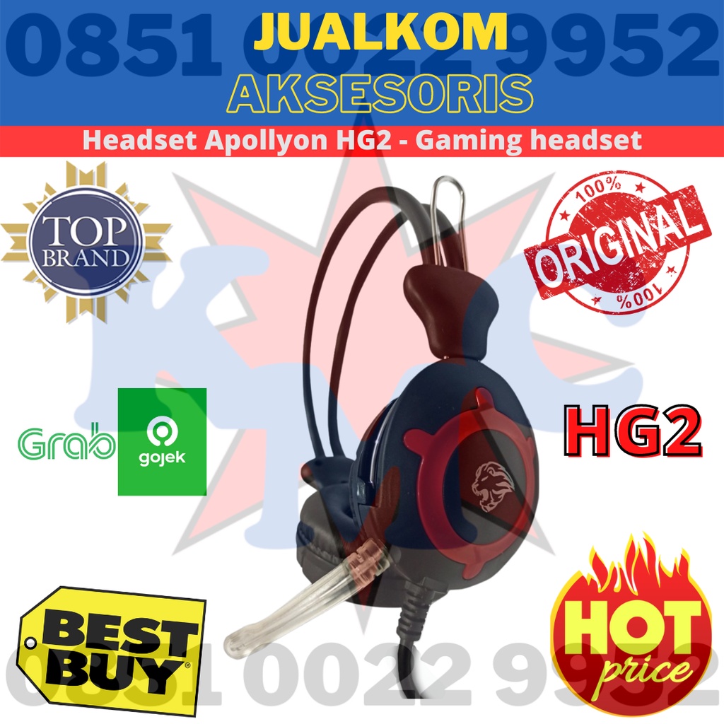 Headset Apollyon HG2 - Gaming headset