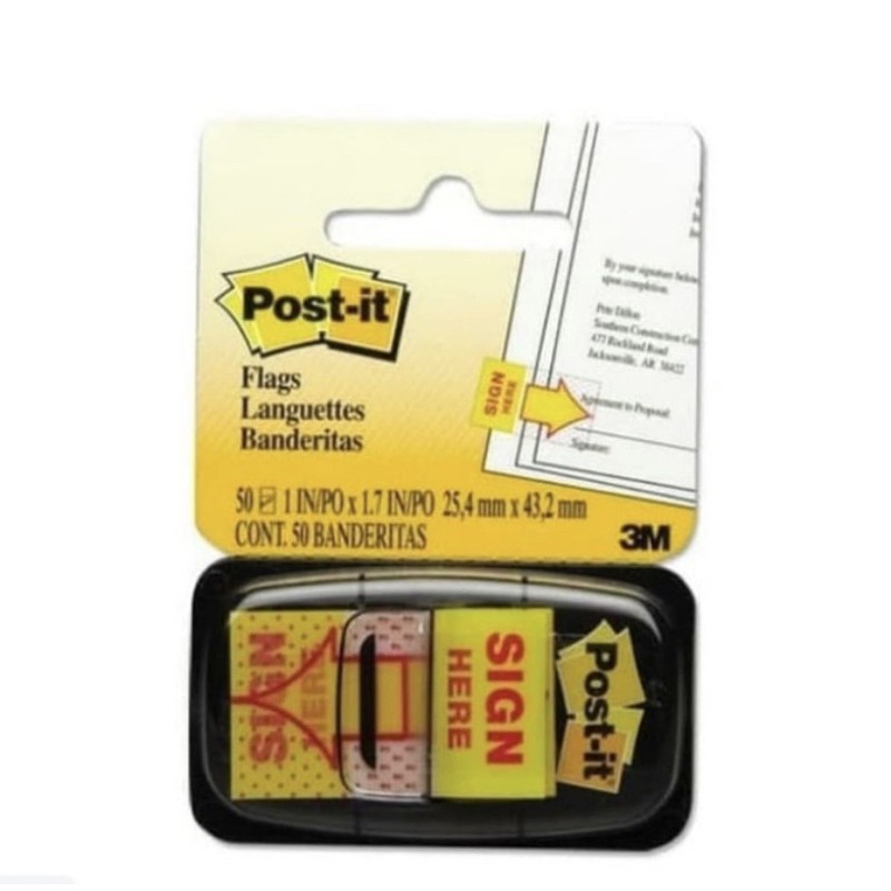 

Post It Sign Here 3M 680-9