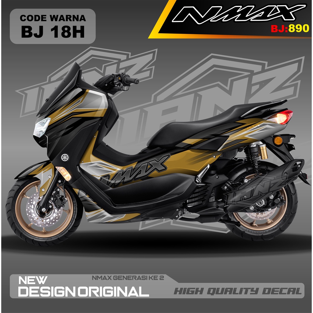 STICKER VARIASI NEW NMAX FULL WRAPPING / DECAL FULL BODY NMAX / DECAL STIKER FULL BODY NMAX / STIKER DECAL NMAX TERBARU