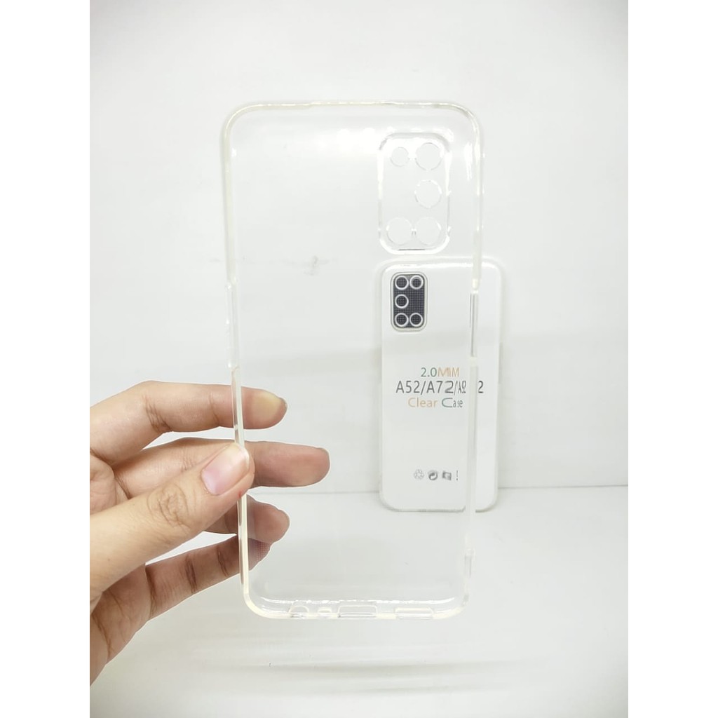 SoftCase OEM Transparan Oppo A52 A92 6.5 Inchi Clear UltraThin TEBAL 2.0mm OPPO A72 SUPER CLEAR