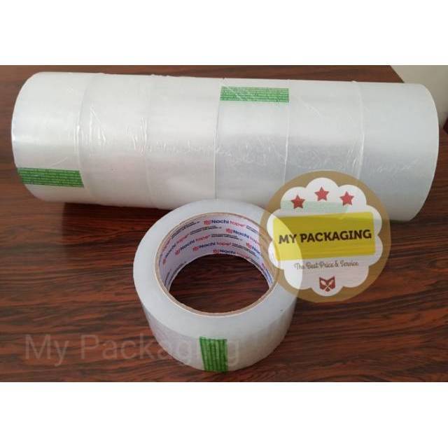 lakban Nachi Transparant 2 inch 100yard opp naci bening lakban Nachi Transparant 2 inch 100yard opp naci bening