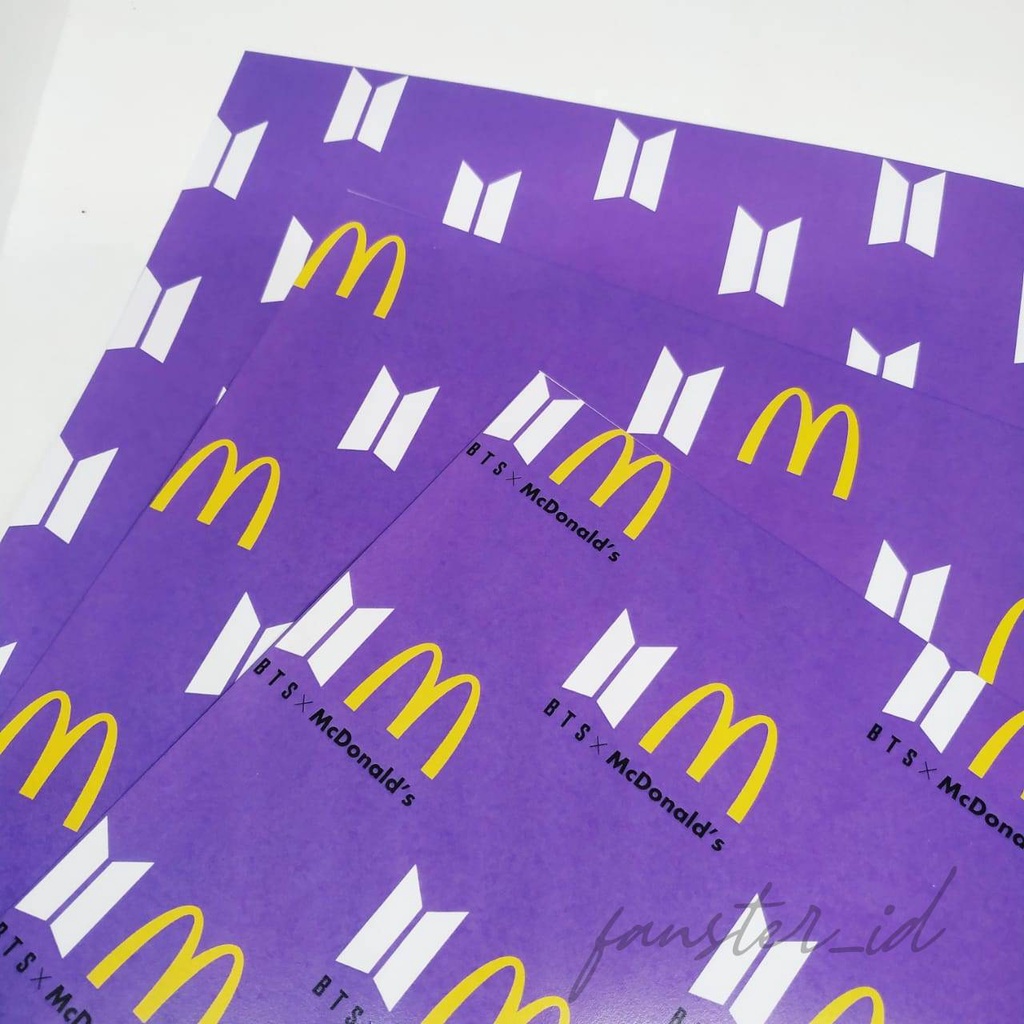 

Kertas Kado / Paper Wrap BTS Meal
