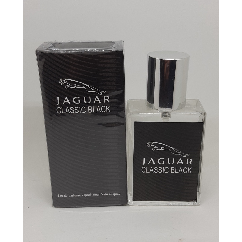 Parfum JAGUAR CLASIC BLACK 30ml Original Eau De Parfum Jaguar Black Clasic | Parfum Remaja Pria Cowok Laki-Laki Cwok Tahan Lama Termurah