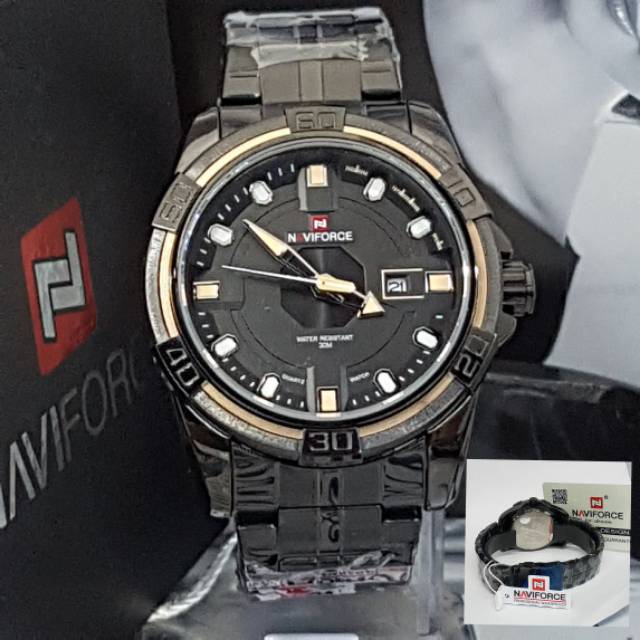 Jam Tangan Pria Naviforce Original Water Resist