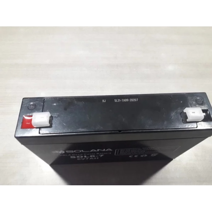 BATTERY/ACCU SOLANA 6V7AH VRLA C2 AKI UNTUK MOBILAN DAN MOTORAN ANAK