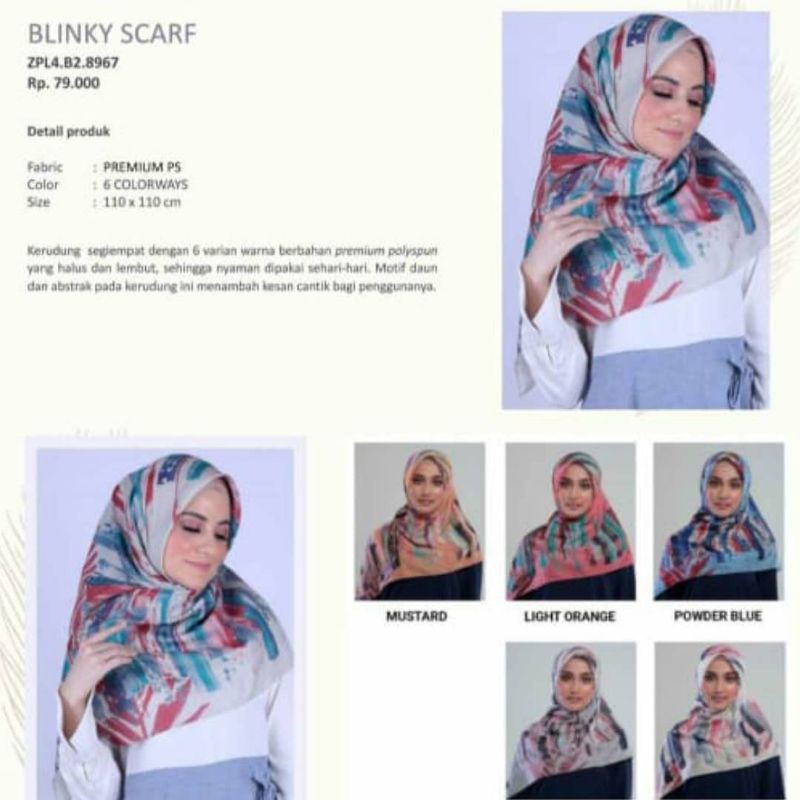 Kerudung Zoya