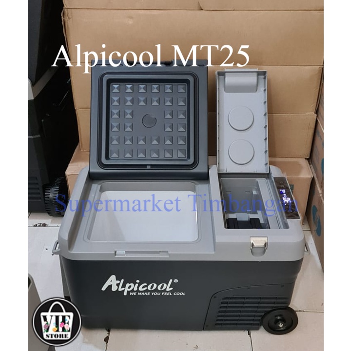 Alpicool MT25/Kulkas Portable/Mini Freezer/Kulkas Mobil/Kulkas Mini/Kulkas Tempat Vaksin/Kulkas Camp