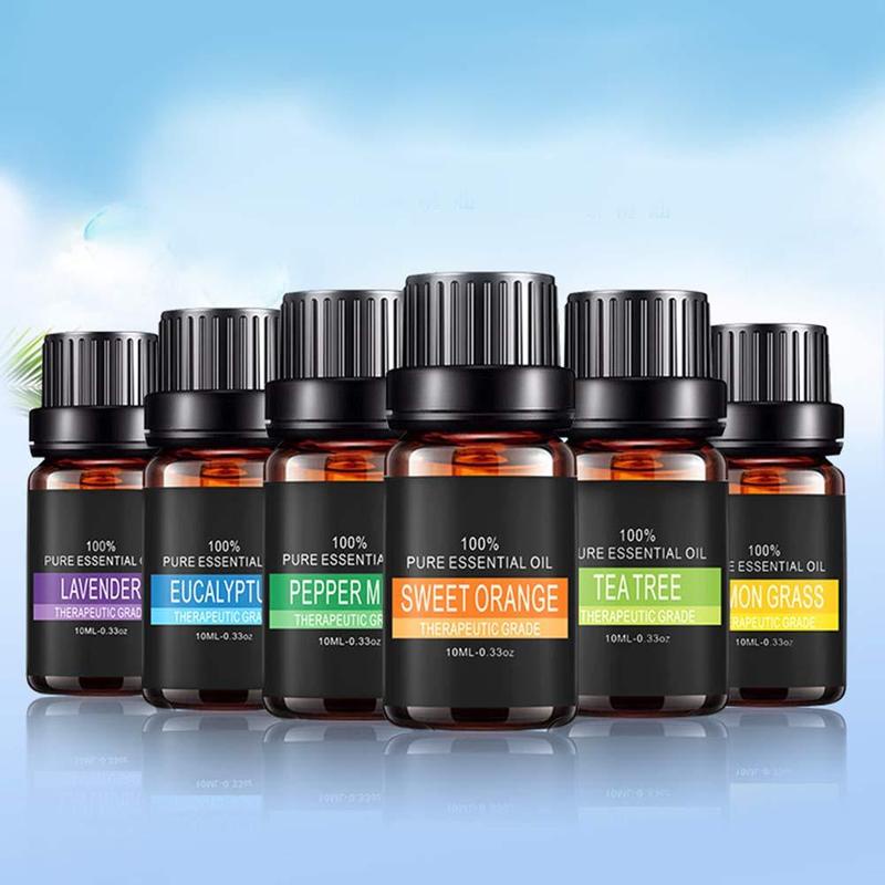 (MAINANKYU) Overview of RtopR Pure Essential Oils Minyak Aromatherapy Diffusers 10ml Pepper Mint - ZBY2101