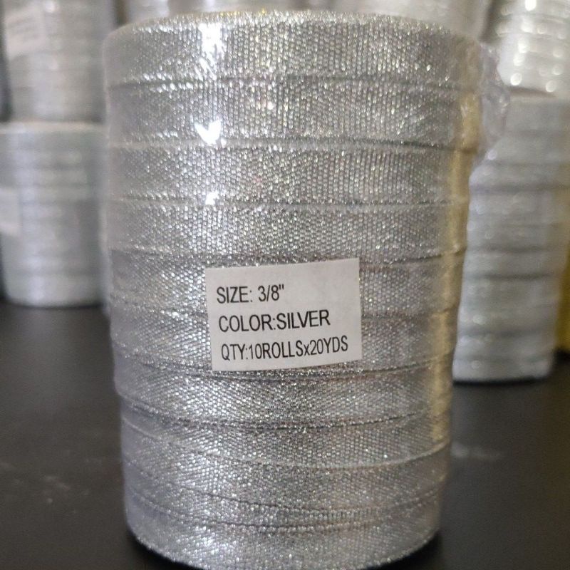 

PITA GLITTER SILVER 3/8 inch (1cm)