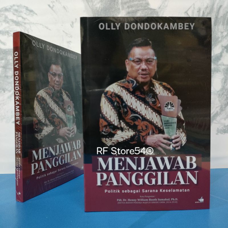

Buku Menjawab Panggilan Politik Sebagai Sarana Keselamatan Olly Dondokambey