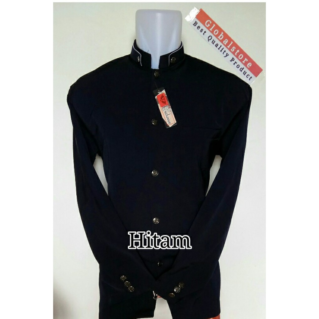 BARU Jasko Warna Hitam Coklat Merah Krem Hijau Biru Abu Putih Jas Koko Kain Bahan Hightwis Tebal Le