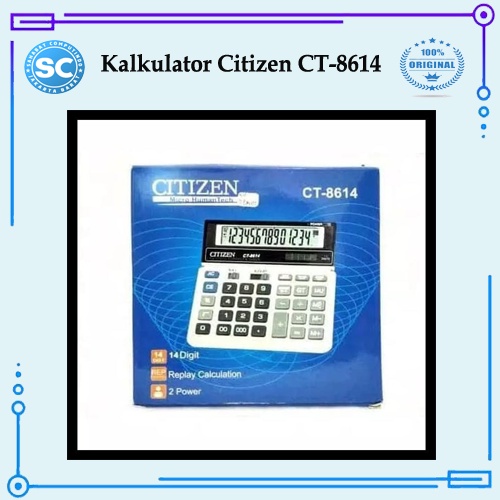 

Kalkulator Citizen CT-8614